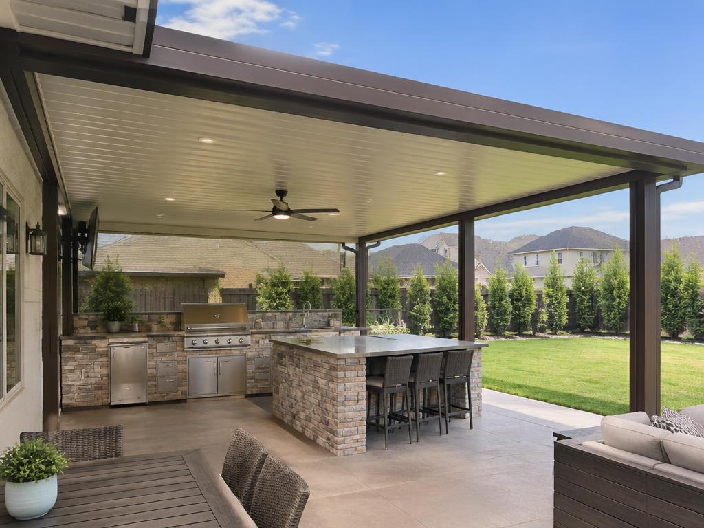 Insulated Solid Panel Roof Cover